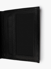 Ví Da Dáng Đứng BV034 Màu Đen