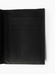 Ví Da Dáng Đứng BV034 Màu Đen