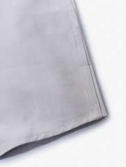 Áo Sơ Mi Regular Gập Viền SM119 Màu Xám