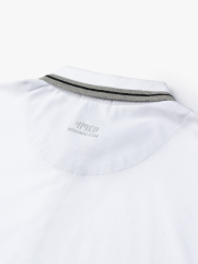 Áo Polo Slimfit Phối Caro PO095 Màu Trắng