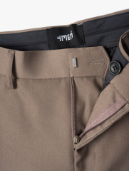 Quần Tây Slimfit Detail QT051 Màu Nâu Nhạt