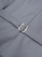 Áo Gile Trơn 4 Nút Form Slimfit AG036 Màu Xám Trắng