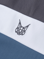 Áo Sơ Mi Regular Phối Màu SM129 Màu Xanh