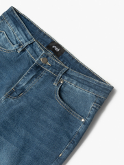 Quần Jeans Xanh Slimfit Rách QJ073 Màu Xanh
