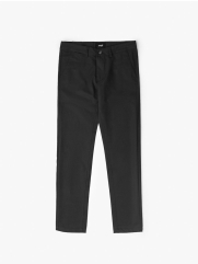 Quần Kaki Slimfit Trơn QK018 Màu Đen