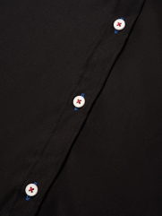 Áo Sơ Mi Slimfit Khuy Nổi SM130 Màu Đen