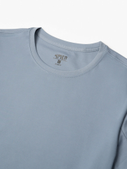 Áo Thun Slimfit Phối Sọc AT126 Màu Xanh