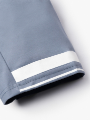 Áo Thun Slimfit Phối Sọc AT126 Màu Xanh