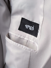 Áo Vest Trơn Regular Túi Đắp AV037 Màu Xám