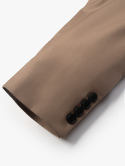 Áo Vest Trơn Slimfit Túi Hai Tầng AV039 Màu Nâu