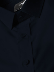 Áo Sơ Mi Trơn Vải Modal Ít Nhăn Form Slimfit SM079 Màu Xanh Đen