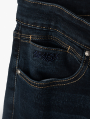 Quần Jeans Wash Wave Form Slimfit QJ085 Màu Xanh Đen