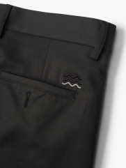 Quần Tây Xếp Li Thêu Form Slimfit Crop QT055 Màu Rêu