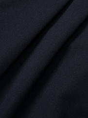 Quần Tây Xếp Li Thêu Form Slimfit Crop QT055 Màu Xanh Đen