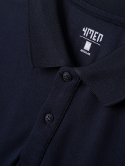 Áo Polo Regular Trơn PO066 Màu Xanh Đen