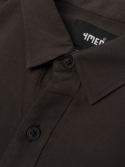 Áo Sơ Mi Regular PocketDetail SM118 Màu Nâu