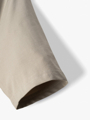 Áo Thun Cổ Tròn Trơn Form Slimfit AT132 Màu Xám Xanh