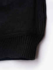 Áo Len Đắp Tay AL010 Màu Đen