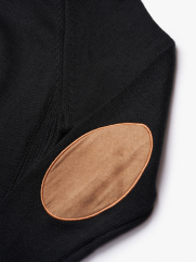 Áo Len Đắp Tay AL010 Màu Đen