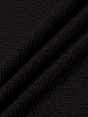 Áo Polo Tổ Ong Trụ Hai Màu Form Regular PO110 Màu Đen