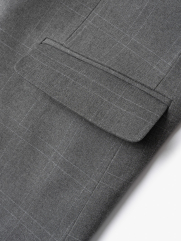 Áo Vest Caro Slimfit Cổ Nhọn AV038 Màu Xám