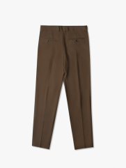 Quần Tây NAZAFU Slimfit QT1140 Màu Bò Đậm