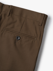 Quần Tây NAZAFU Slimfit QT1140 Màu Bò Đậm