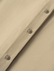 Áo Sơ Mi Tay Dài Rã Phối Form Regular SM139 Màu Be