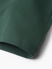 Áo Thun Cổ Tròn Trơn Form Slimfit AT132 Màu Xanh Lá