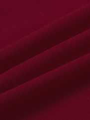 Áo Thun Thêu Still Life Bo Cổ Kiểu Form Slimfit AT143 Màu Đỏ