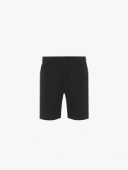 Quần Short Túi Chéo Gắn Tag Da 4MEN Form Regular QS053 Màu Đen