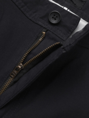 Quần Short Túi Chéo Gắn Tag Da 4MEN Form Regular QS053 Màu Đen