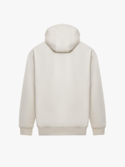 Áo Hoodie Rã Phối Thêu Home Is Form Regular AH004 Màu Kem