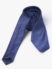 Cà Vạt Sọc CV057 Xanh Đen