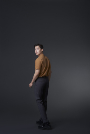 Quần Tây Trơn Vải Rayon Ít Nhăn Thêu 4MEN Premium Form Slimfit QT031 Màu Xanh Đen