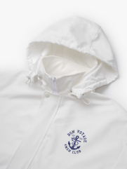 Aó Khoác Kaki Có Nón Form Loose AK058 Màu Kem