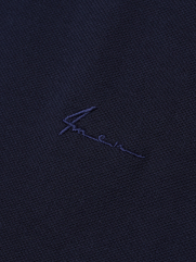 Áo Polo Cá Sấu Thêu Chữ Ký Form Regular PO087 Màu Xanh Đen