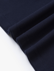 Áo Polo Cá Sấu Thêu Chữ Ký Form Regular PO087 Màu Xanh Đen