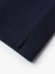 Áo Polo Cá Sấu Thêu Chữ Ký Form Regular PO087 Màu Xanh Đen