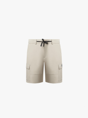 Quần Short Dù Giãn Túi Hộp Form Straight QS055 Màu Be