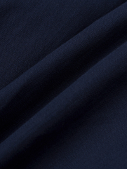 Quần Short Linen Sidetab Form Straight QS056 Màu Xanh Đen