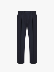 Quần Tây Lưng Thun Form Regular QT059 Màu Xanh Đen