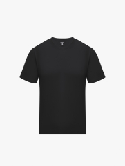 Áo Thun Cổ Tròn Trơn Form Slimfit AT132 Màu Đen