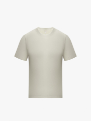 Áo Thun Cổ Tròn Trơn Form Slimfit AT132 Màu Xám Xanh