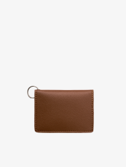 Ví móc khóa da tổng hợp BV046 Màu Nâu