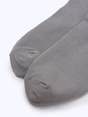 Vớ Công Sở Cổ Cao Cotton VO123 Màu Xám