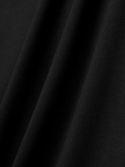 Áo Polo Thêu Logo Tròn 4M Form Slimfit PO153 Màu Đen