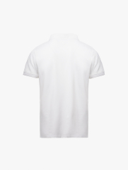 Áo Polo Thêu Logo Tròn 4M Form Slimfit PO153 Màu Trắng