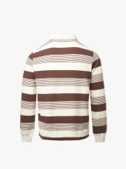 Áo Rugby Shirt Sọc Ngang In Logo Preppy Heritage Ở Ngực Form Regular PO150 Sọc Nâu