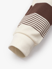 Áo Rugby Shirt Sọc Ngang In Logo Preppy Heritage Ở Ngực Form Regular PO150 Sọc Nâu